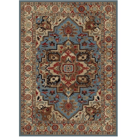Mayberry Rug 5 ft. 3 in. x 7 ft. 7 in. Home Town Charisma Cloude Area Rug, Cloude HT7776 5X8